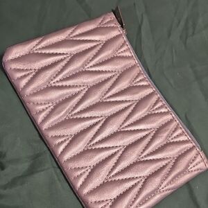 Silver Metalluc Ipsy Make Up Bag